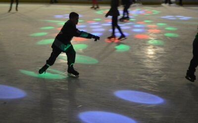 Cosmic Ice Skating