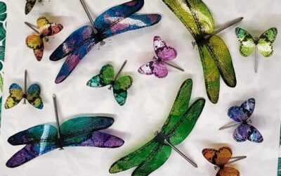Dragonflies and Butterflies Art Workshop