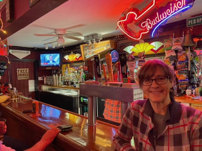 Frenchman’s Pub is the unofficial restaurant home to U.S. Pond Hockey Championship participants