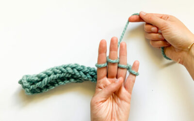 Finger Crochet and Finger Knitting for Families