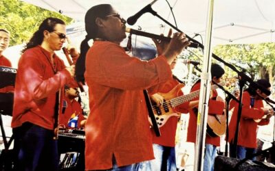 Entertainment in the Park:  Ecuador Manta