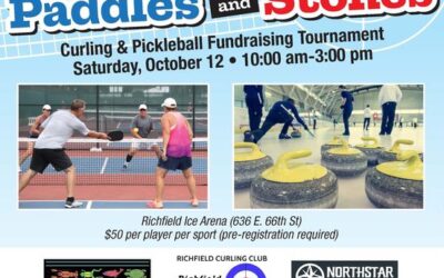 Paddles & Stones:  Curling and Pickleball for Wood Lake!