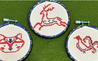 Nordic Folk Art Animal Cross Stitch