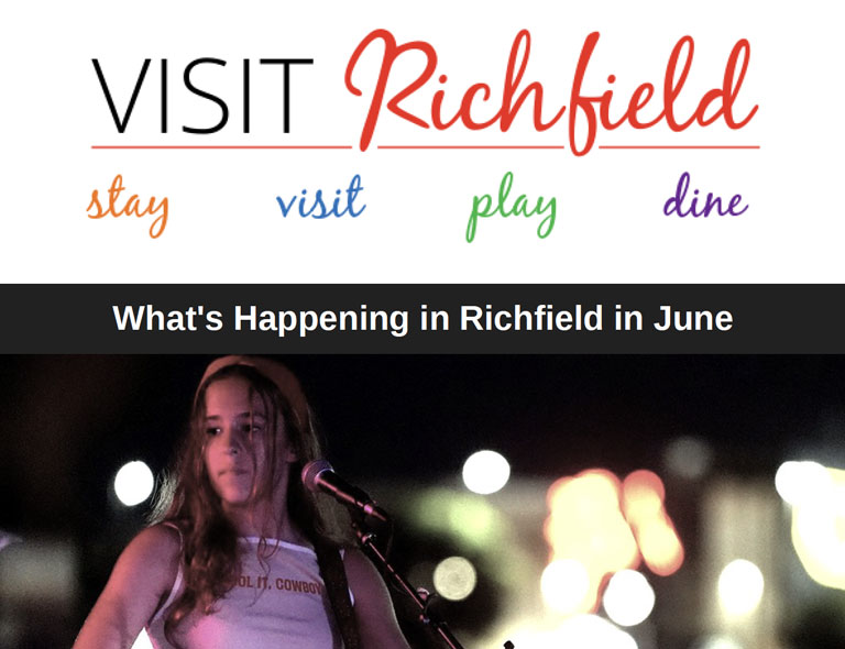 Visit Richfield Newsletter – June 2026